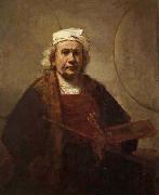 Rembrandt, Self-Portrait with Tow Circles